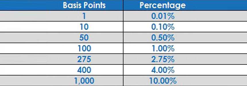 Basis Points Financial Dictionary Traders Paradise