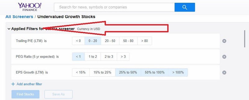 Why and how to use the stock screener