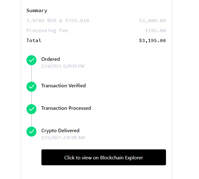 how to buy crypto with contract address